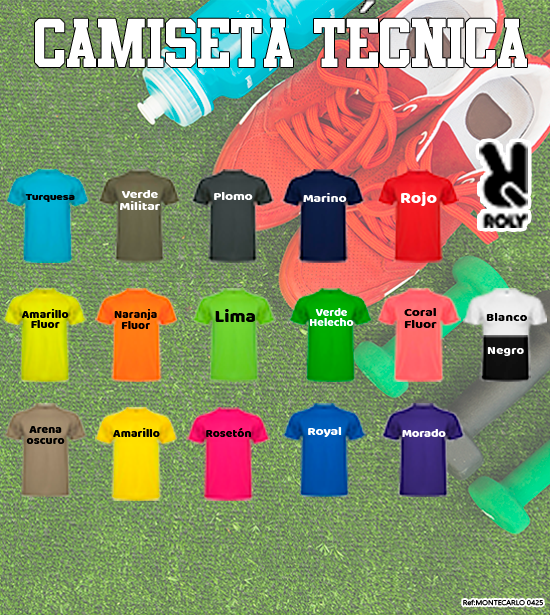 Camiseta Técnica Montecarlo